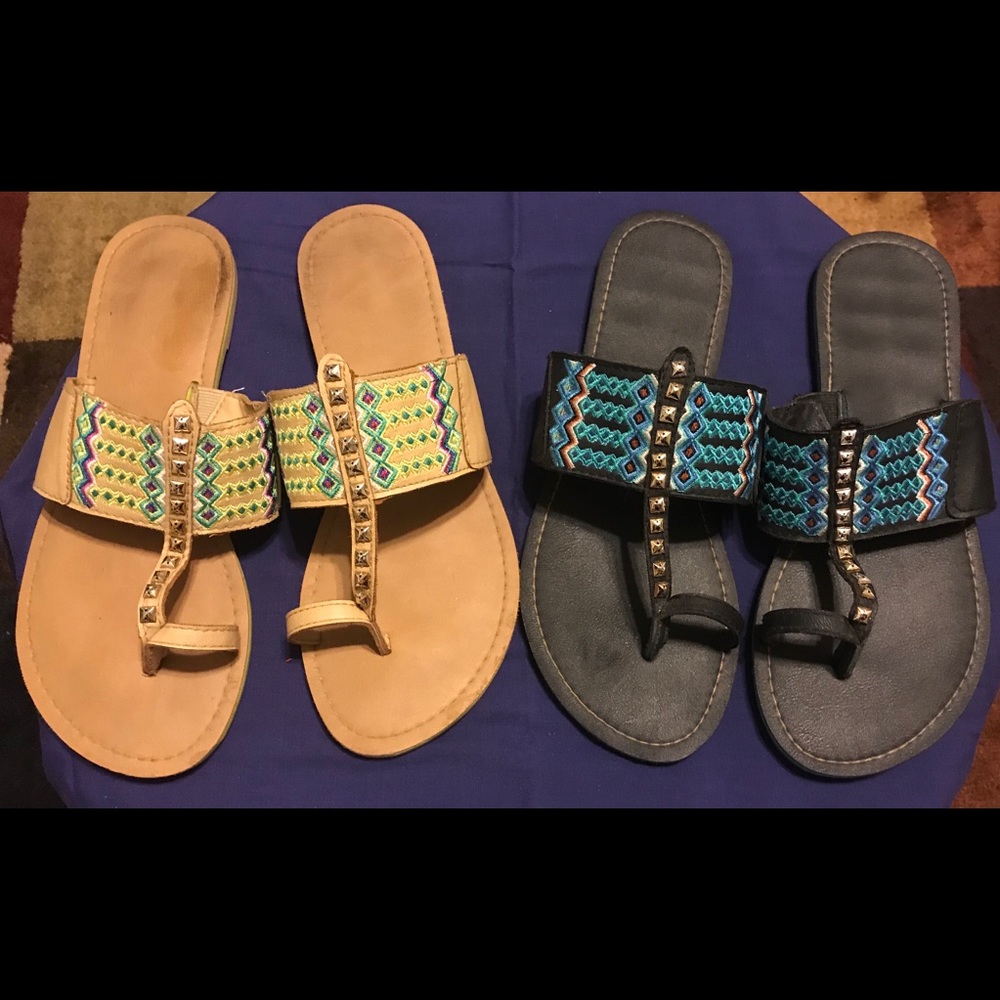 Sandals preowned but Rarely worn